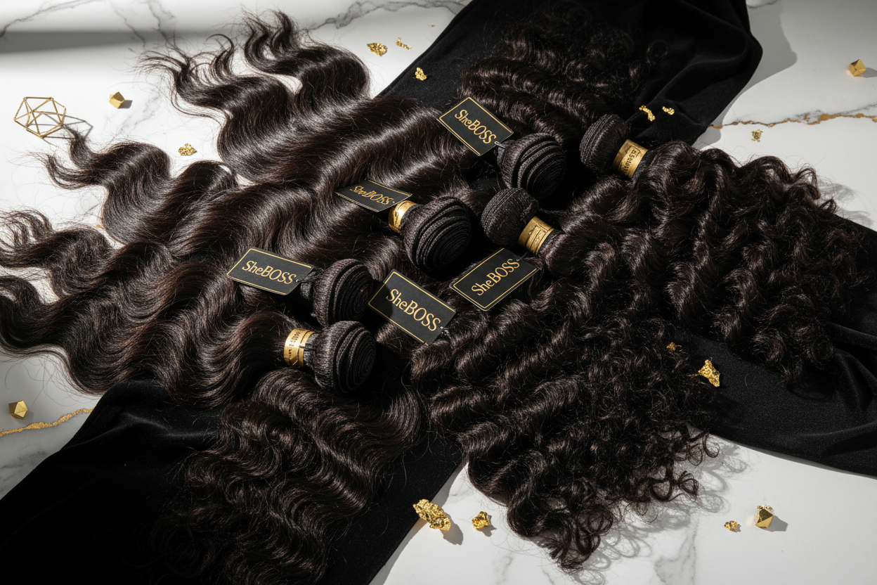 SheBOSS raw hair bundles